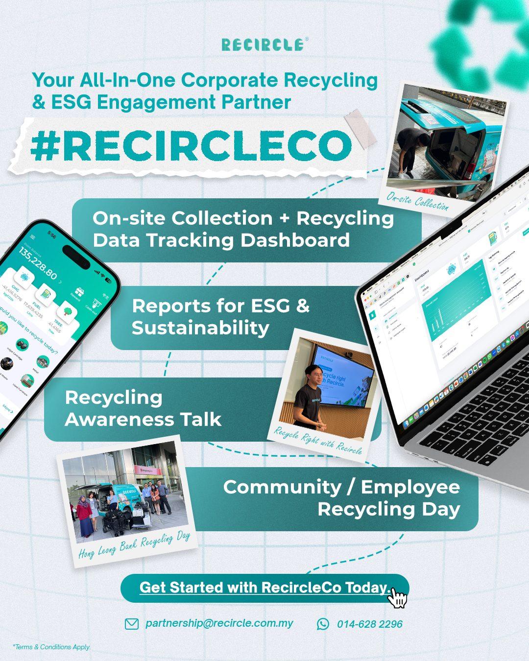 All-in-one corporate recycling partner